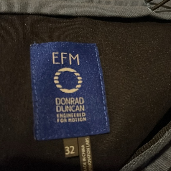 EFM by Donrad Duncan Activewear Shorts with Attached Leggings Black Men’s 32 - Picture 5 of 6